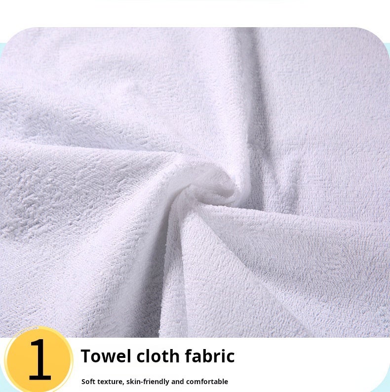 Capa de colchão impermeável de tamanho duplo (200x200 + 30cm) - Protetor de colchão respirável em algodão TPU, branco - 3