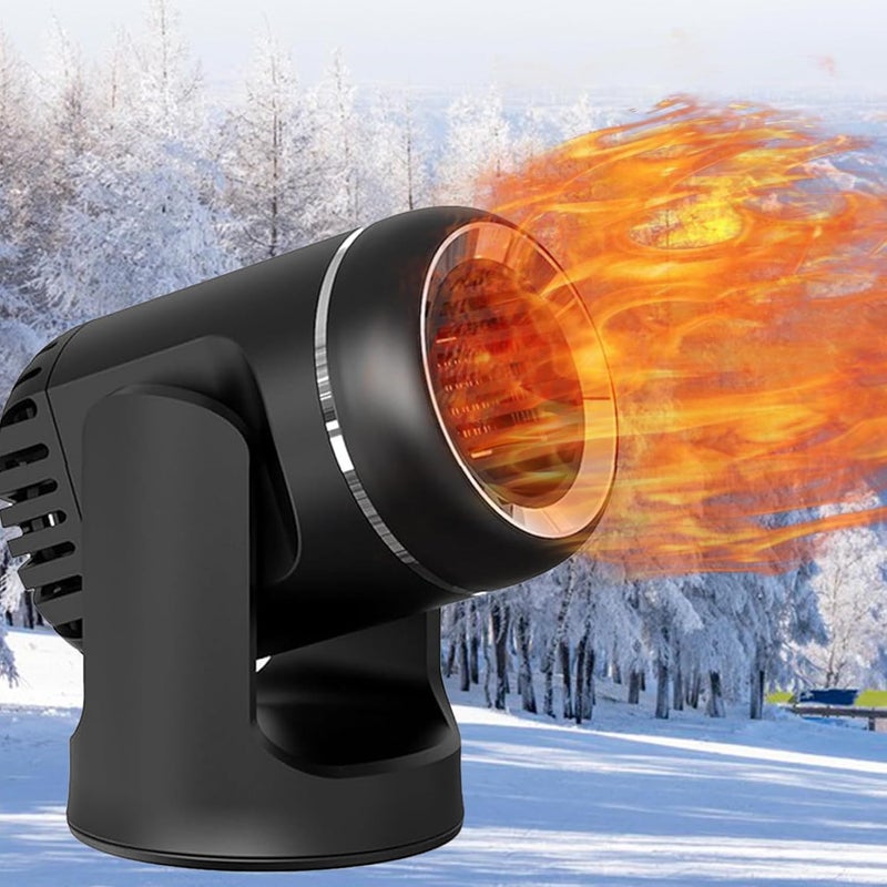 Ogrzewanie samochodowe, przenośne 12 V na zimę, odmrażacz przeciwmgielny, szybko nagrzewający się odmrażacz przedniej szyby
