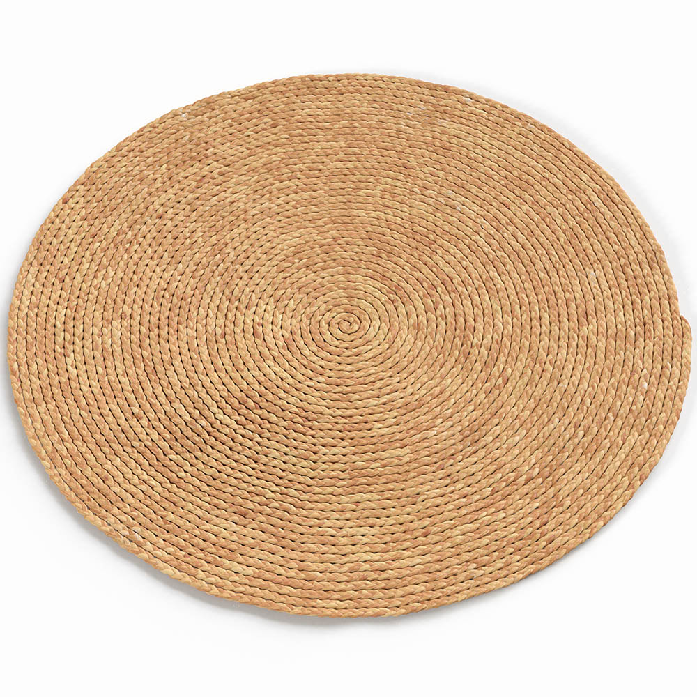Alfombra redonda de yute - boho bali - 100 cm - nisha
