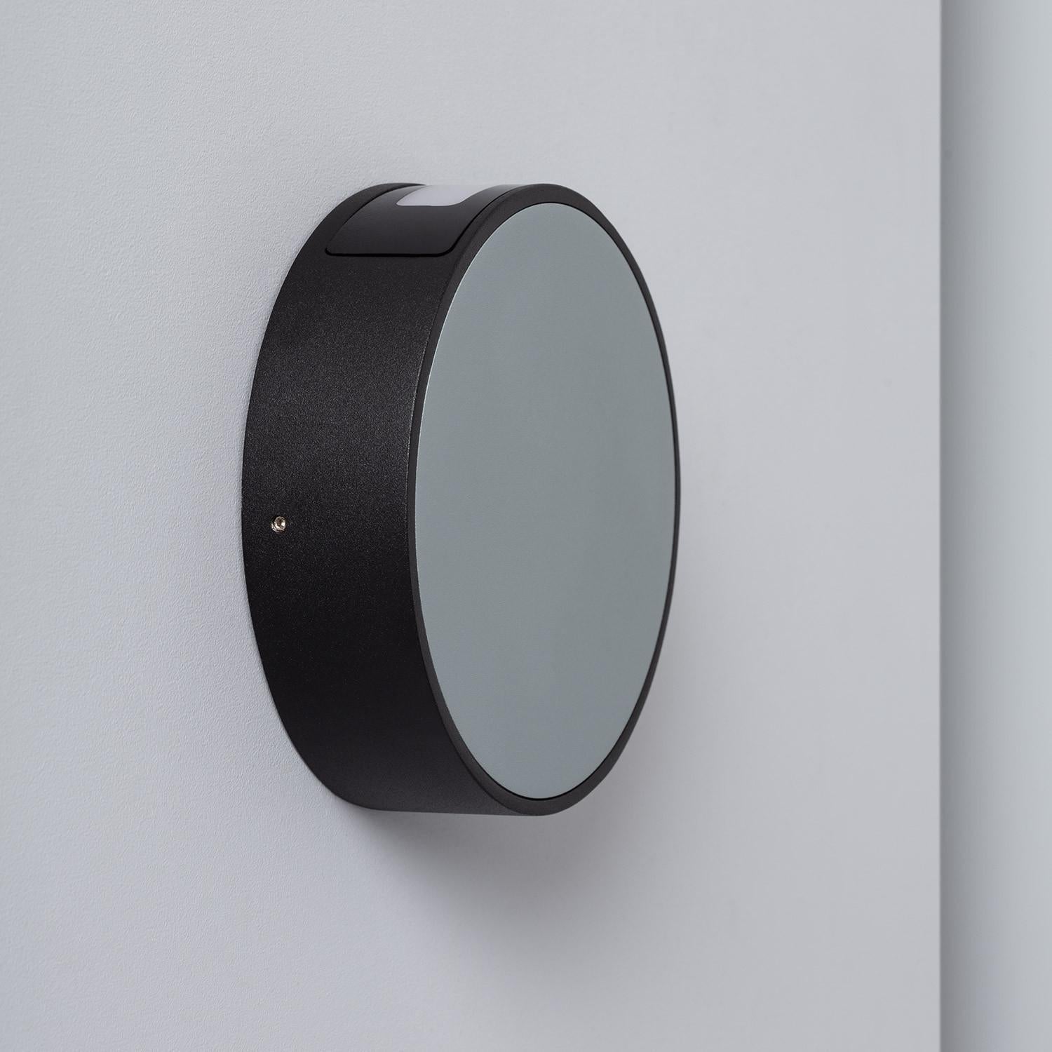 Ledkia - Aplique de Pared Exterior LED 6W Aluminio Crono Gris, 3000K ...
