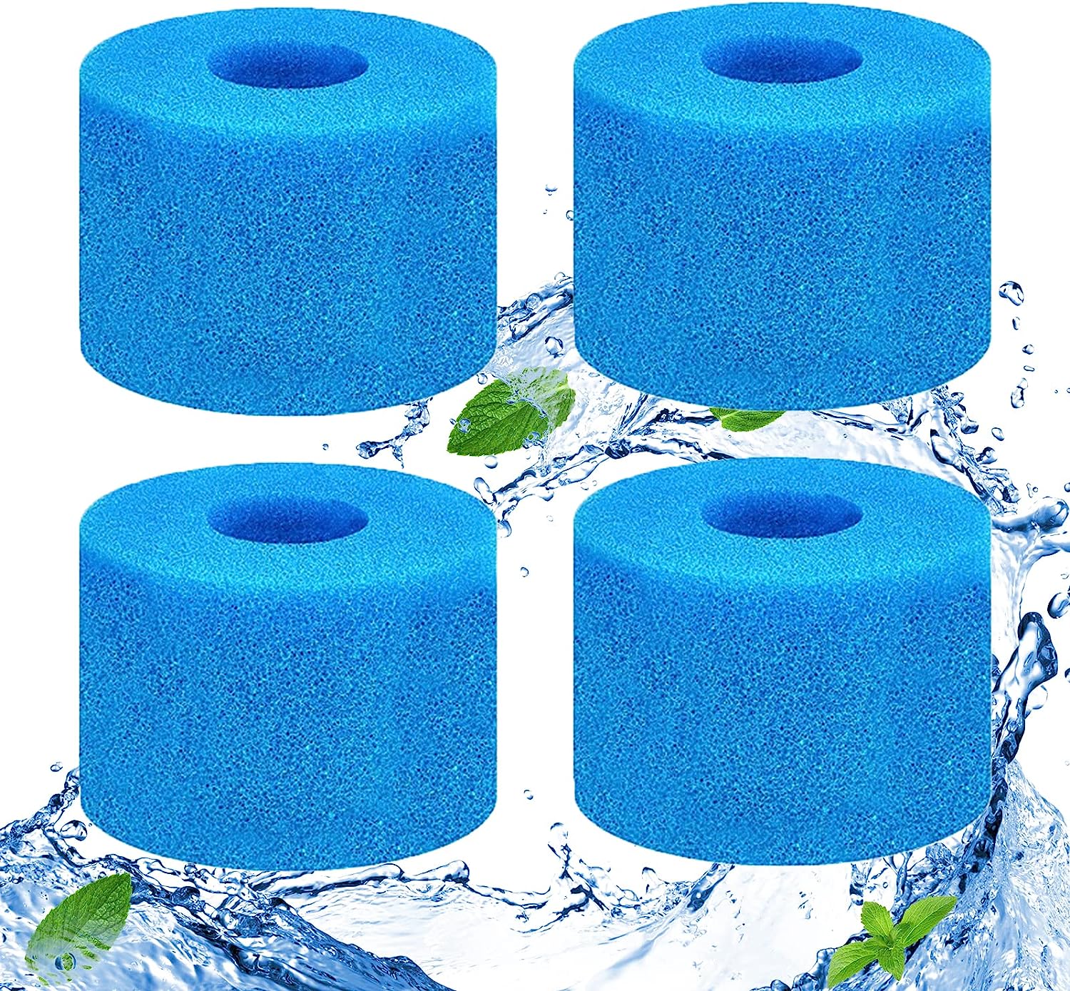 Intex PureSpa Cartuccia Filtro S2 In Carta Dacron - Confezione Da 2 Pezzi - Modello 29012E Per Spa E Idromassaggio