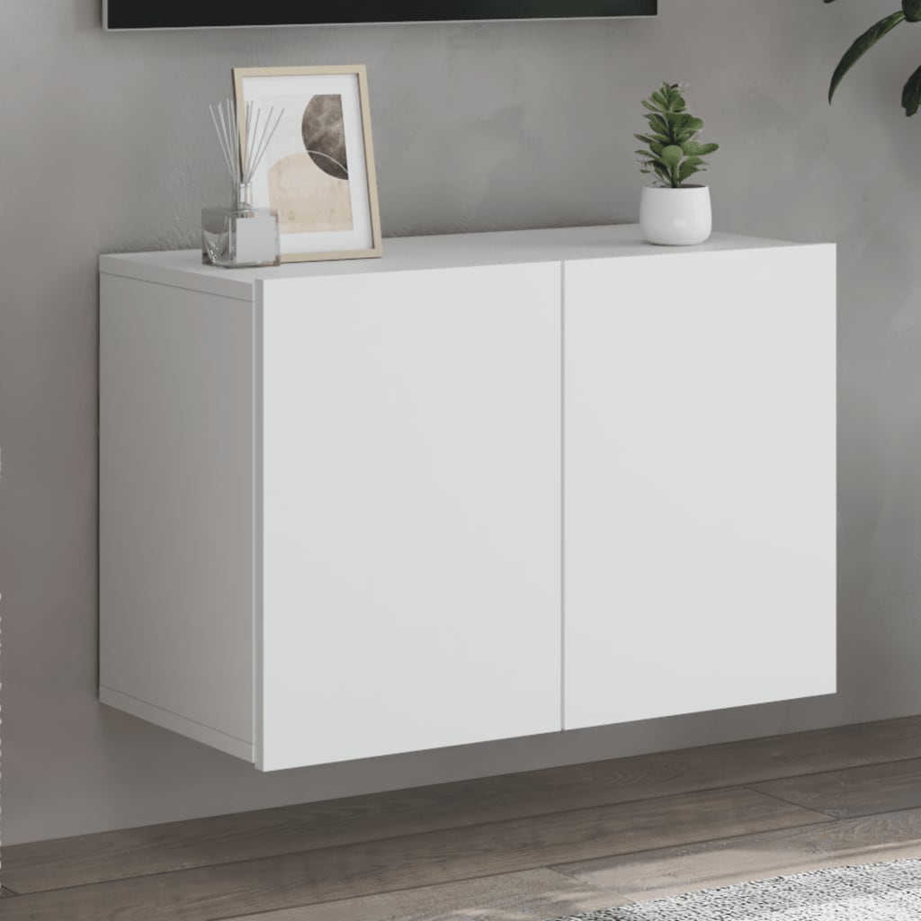 Maison exclusive - mueble para tv de pared blanco 60x30x41 cm