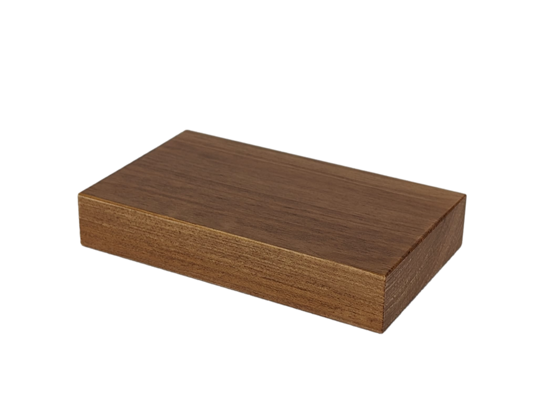 Socles droits en bois. Dimensions (largeur/profondeur/hauteur)&nbsp;: 17 x 10 x 3&nbsp;cm. Bois massif. Finition chêne clair mat. Épaisseur&nbsp;: 3&nbsp;cm. - 2