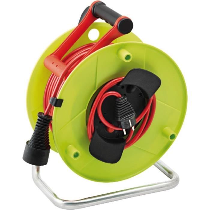 Enrouleur de câble Standard SM1 avec fiche, prolongateur et rallonge 1,5m - H05VV-F 3G1,5 48,5 + 1,5m - 6