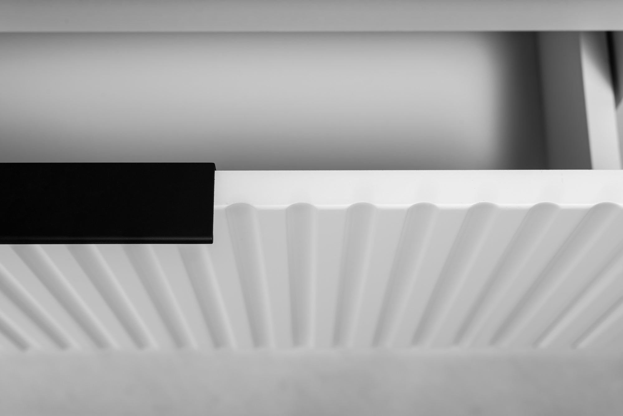 Meuble sous double vasque sur pieds FLOW blanc 120 cm - 7