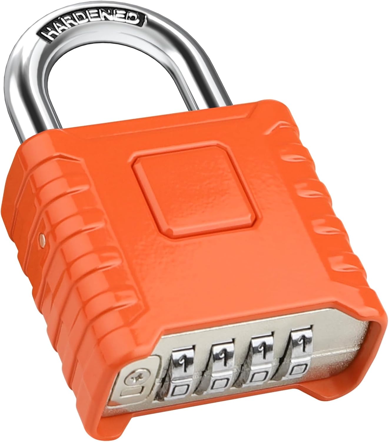 Lucchetto Con Combinazione Meccanica Placcata A 8 Cifre Silver 40 Mm/7 - Foto 4