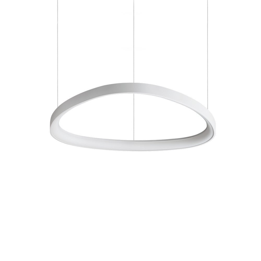 Ideal Lux  Suspension Led Intégré Gemini 1 Ampoule Métal,Plastique Blanc , Leroy Merlin