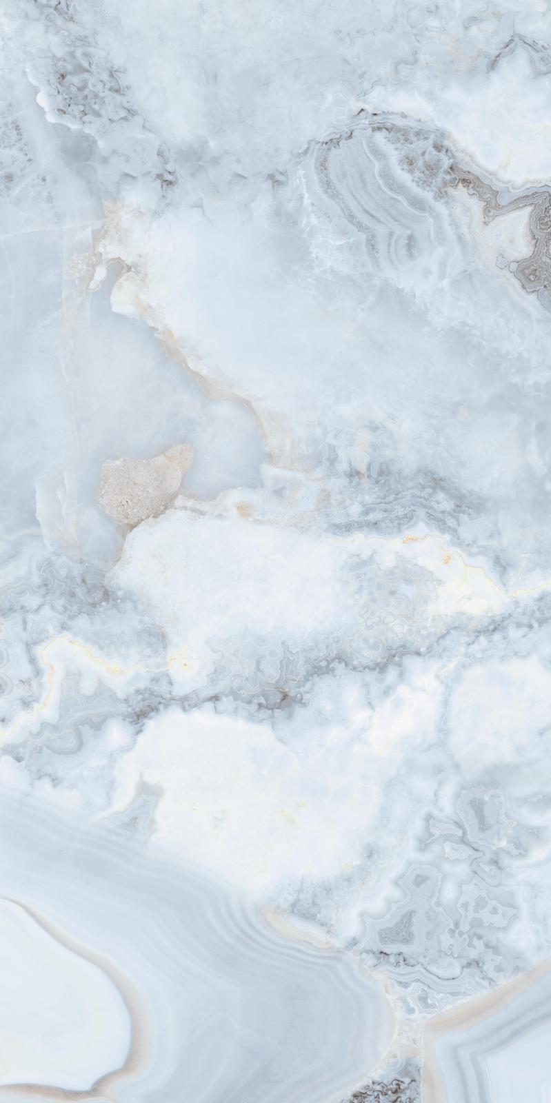 Carrelage sol/mur effet marbre bleu clair ONI POLISHED PEARL Full Lappato int/ext l.120 x L.60 cm CERALUX - 2