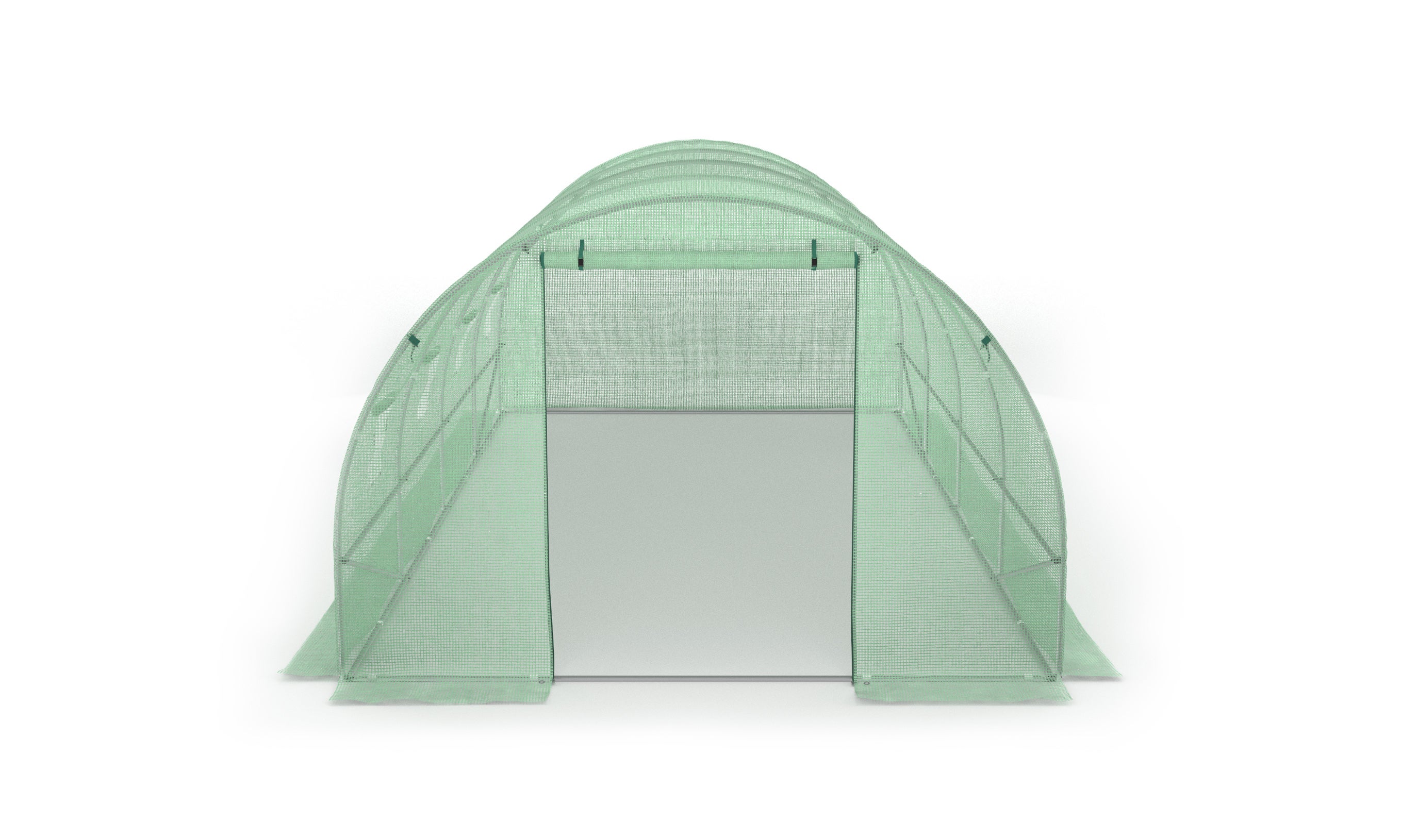 Serre tunnel de jardin en polyéthylène Renforcée - 18 m² - 5
