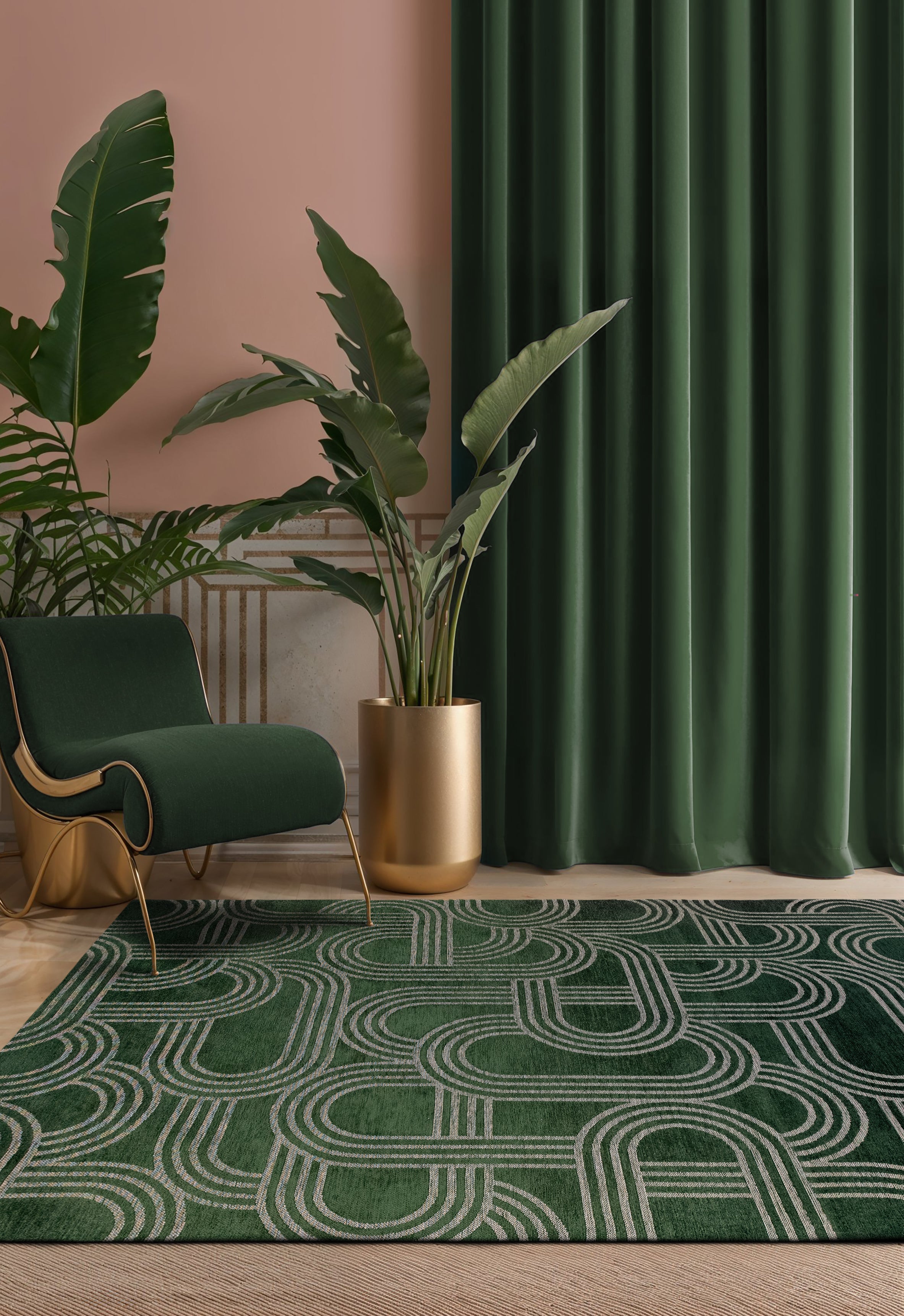 Tapis de salon moderne tissé plat FEVER 170x240 cm - 2