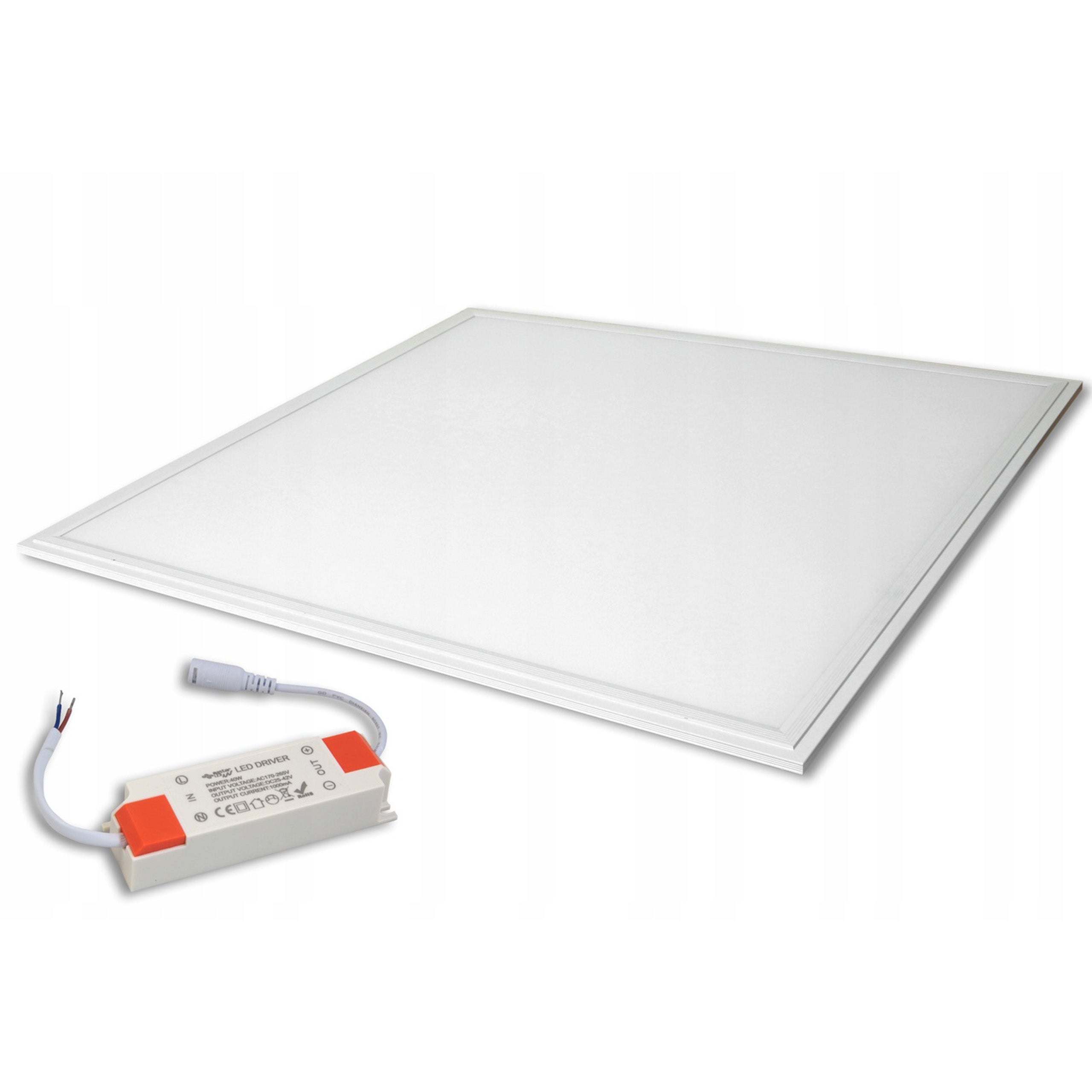 Panel LED Lumio 59,5x59,5cm 3200 lm 40W neutralna biel 4000K oprawa sufitowa biała MasterLED - 4