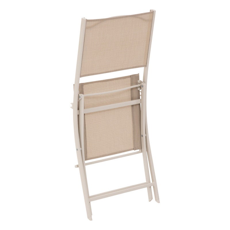 Lot de 4 chaises de jardin pliantes 