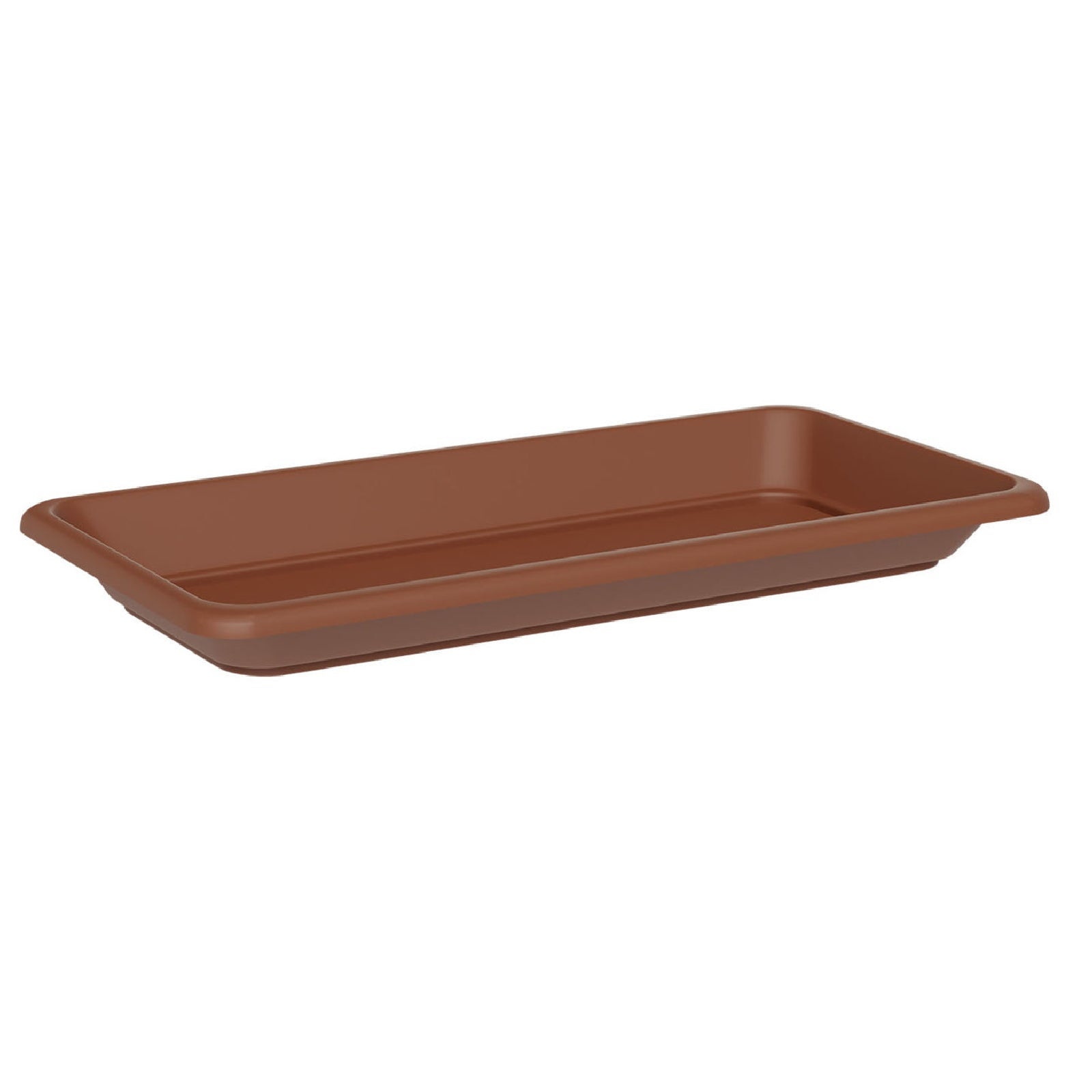 H&H Sottovaso In Plastica 14 Cm Marrone - Sottovaso Per Piante In Polipropilene Riciclabile, Uso Decorativo