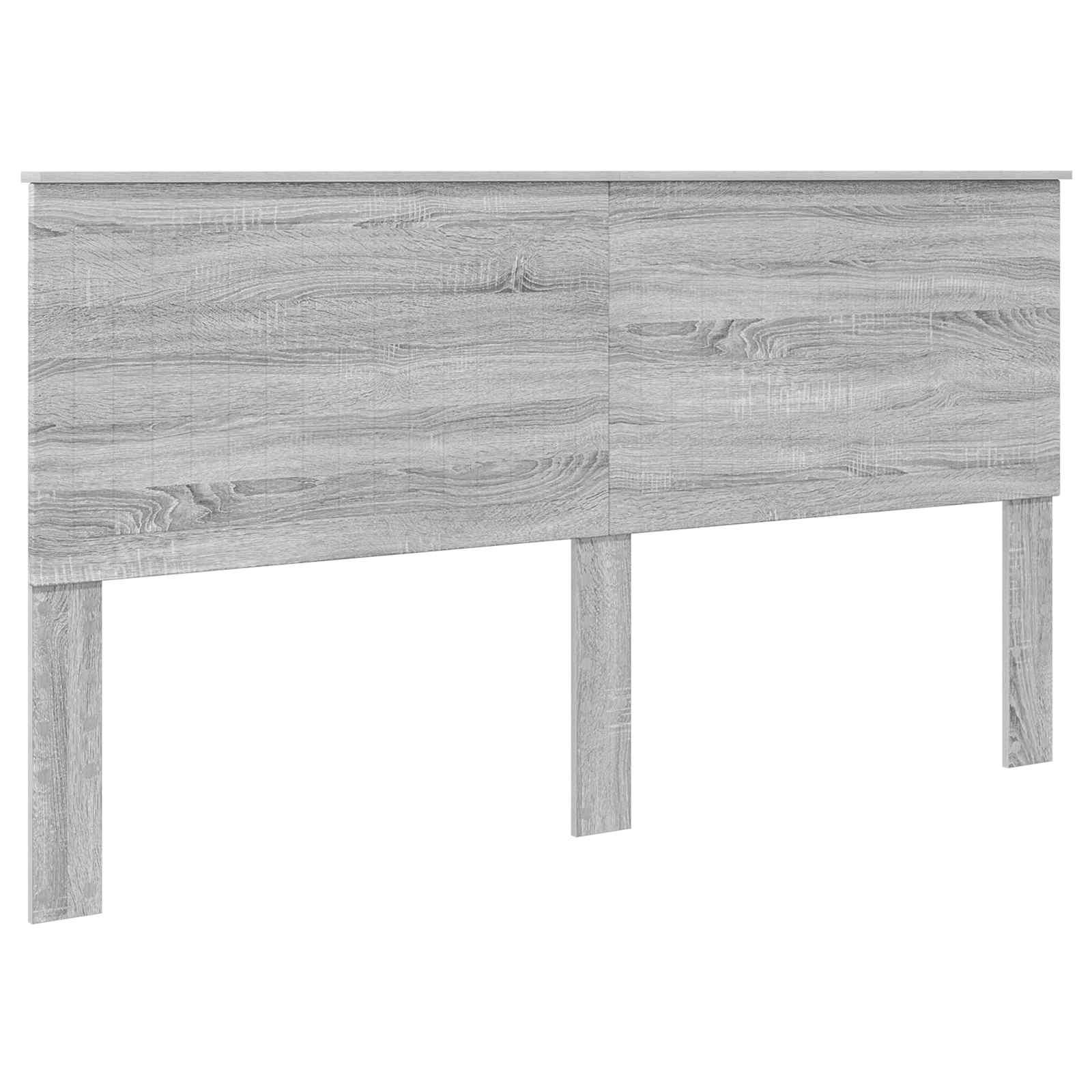 Lit avec rangement, panneau de bois, gris, pour la chambre, 180 × 200 cm - 7