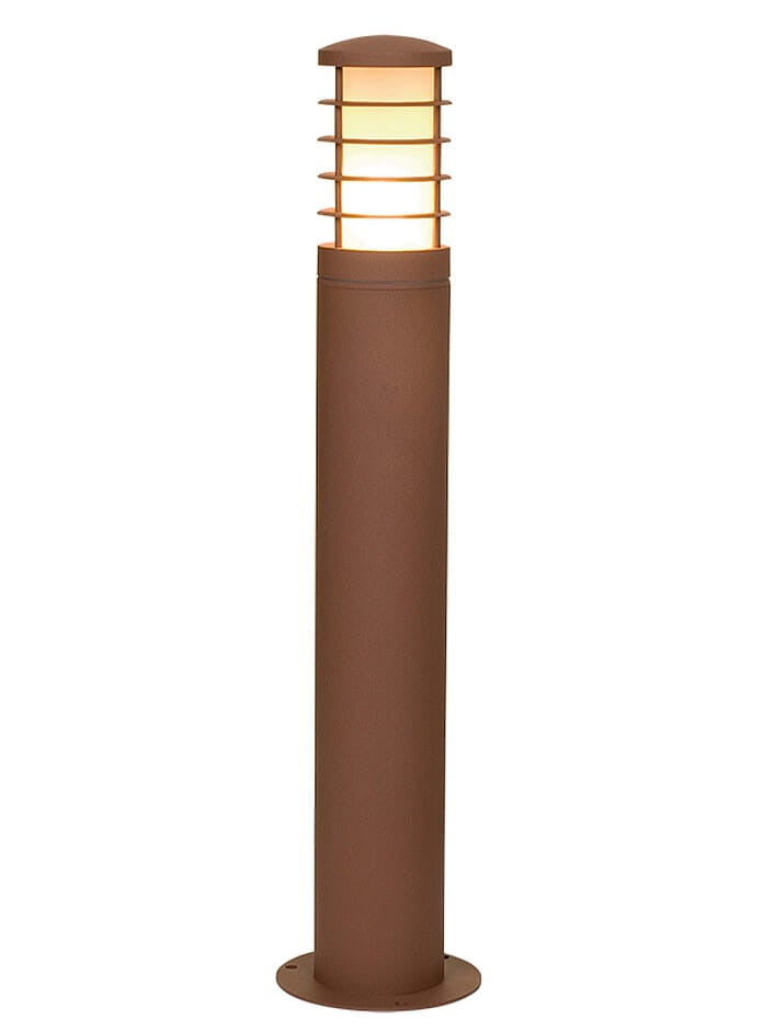 Lampa ogrodowa stojąca Horn brązowa 1xE27x20W IP44 wym: 65 x 14 x 14 cm aluminium Nowodvorski Lighting