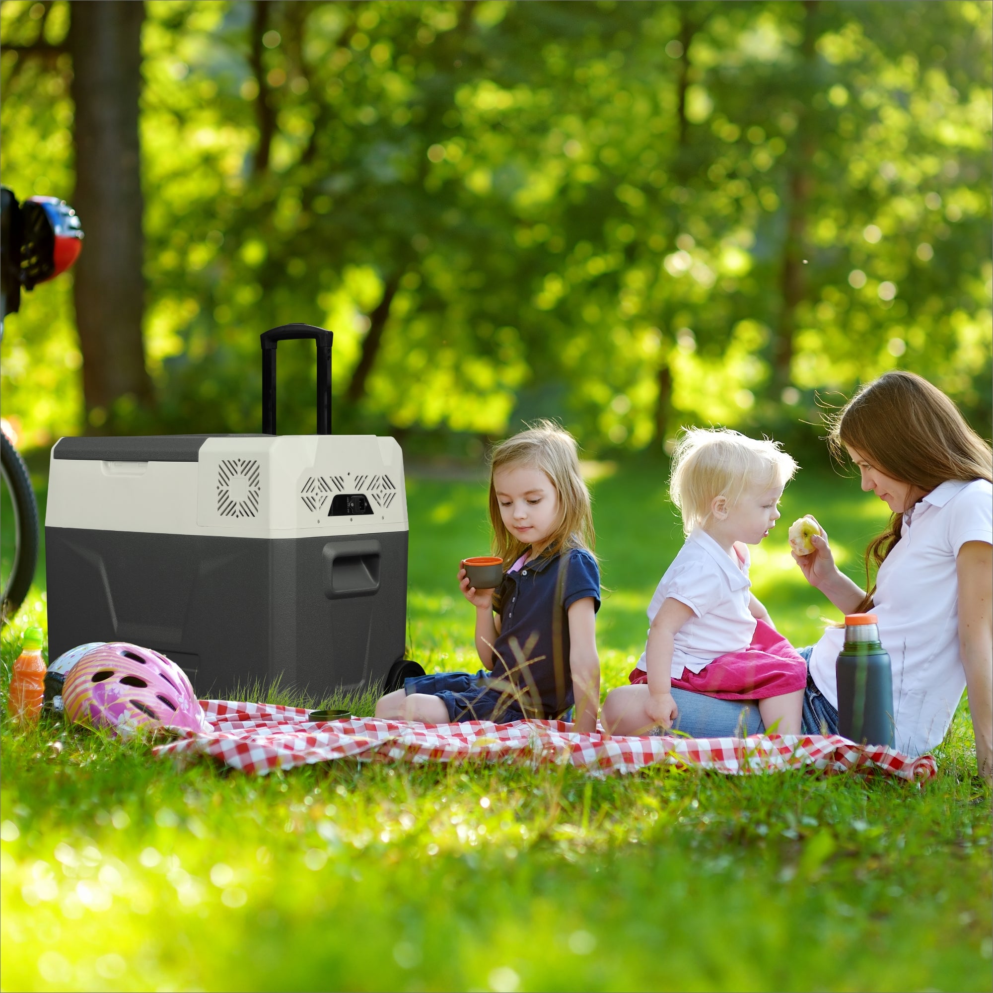 Arebos Compressore Cool Box 39L Con Ruote • Prezzi