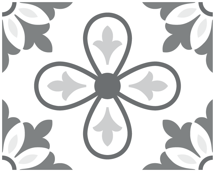 Adhésif et sticker carrelage málaga gris 20x25 cm - paquet de 14 autocollants - 2