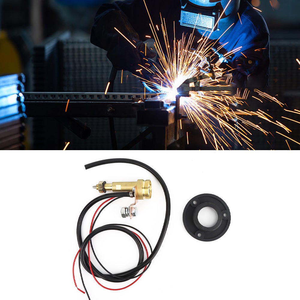 Kit di conversione sostitutiva dell'adattatore del connettore centrale del pannello Euro per la saldatura MIG - 2