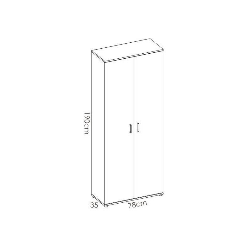 FIT Armario multiusos 2 puertas - 5