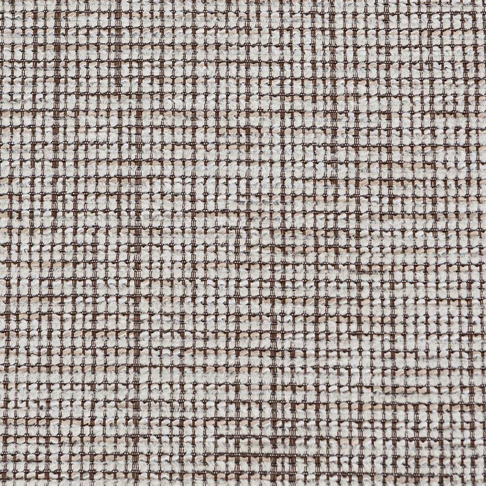 Paire de chaises rembourrées Moira en tissu avec pieds en métal effet bois - 7