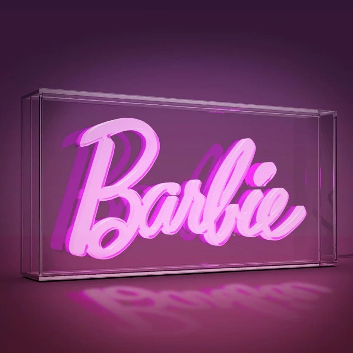 Néon LED Barbie Alimenté USB - Décoration Rose - Neuf - Marque Paladone