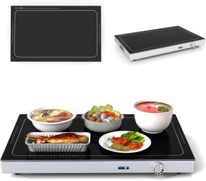 WGFOIP 4 Pièces Cache Plaque Electrique Acier Inox - Couvercles Cuisinière Standard