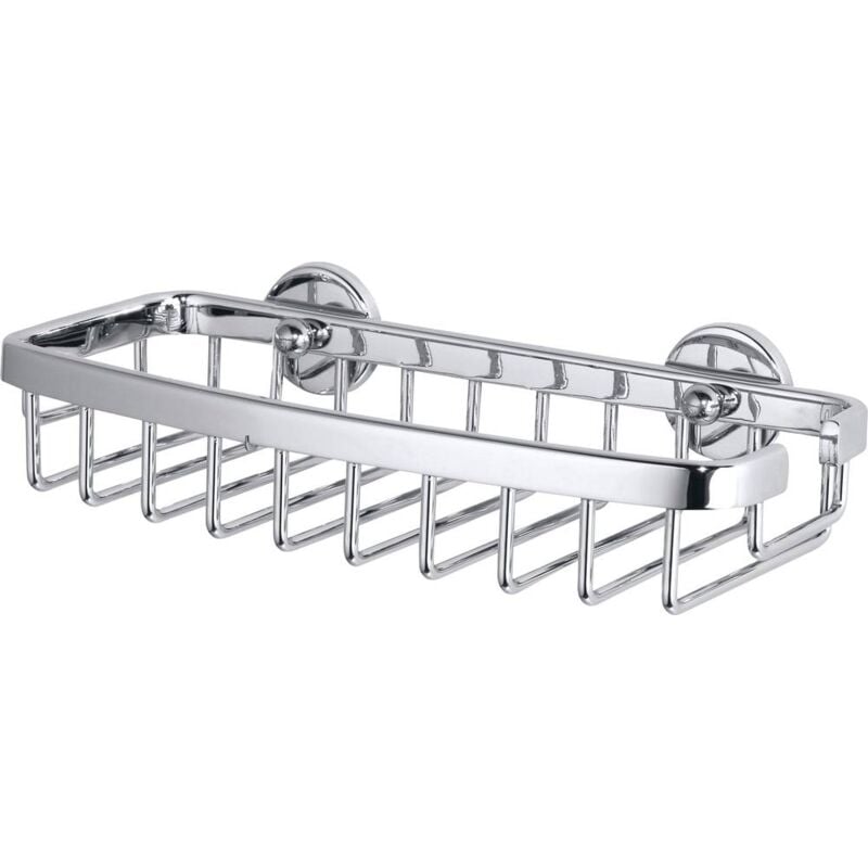 Tesa 40207-00000-00 ALUXX Półka łazienkowa klejona, chromowana (błyszcząca)