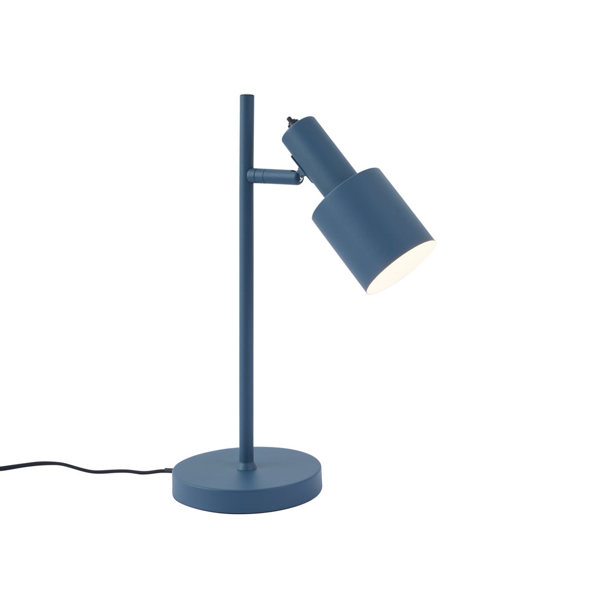 Qazqa nowoczesny lampa stołowa - Stijn - niebieski, max. 15w, e27, 43cm, IP20 oświetlenie wewnętrzne