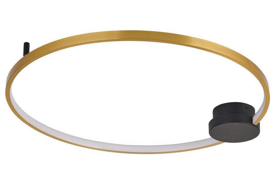 Lampa wisząca Condida LED 24W Odcienie bieli 1920lm złoto-czarna-biała wym: 6 x 60 x 63 cm Reality