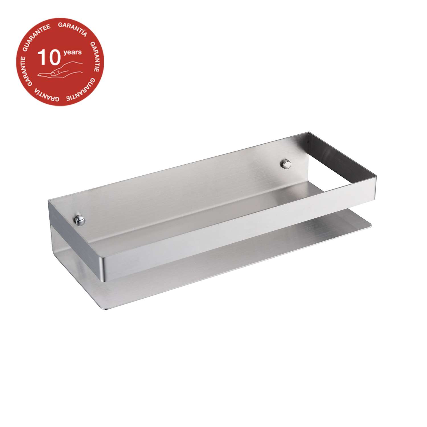 Estante de baño níquel cepillado inox s304 sky bath