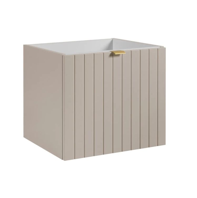 Szafka pod umywalkę HARMO 50 cm kaszmir półmat bez umywalki