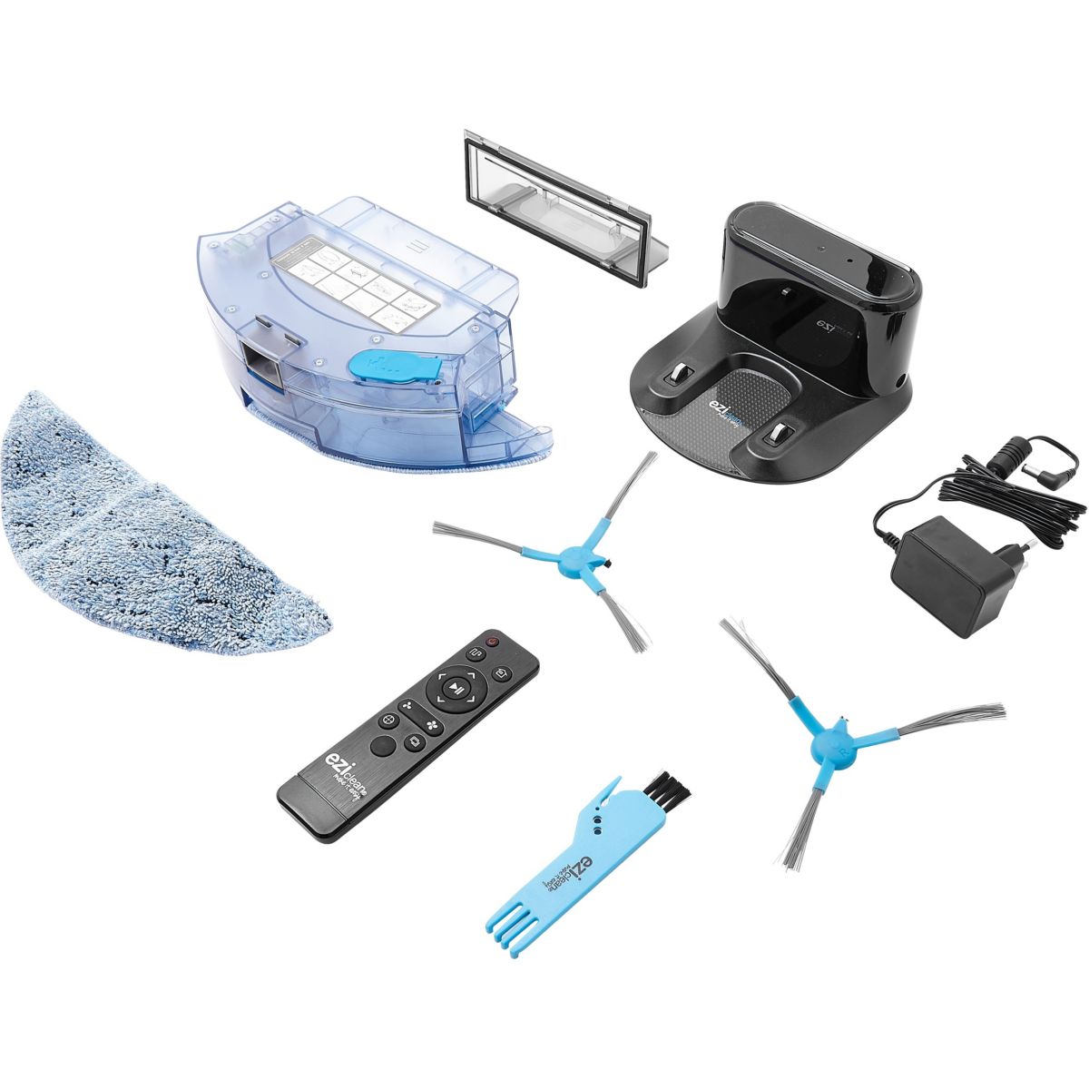 Robot Aspirateur Laveur Ezi Clean Aqua Ultimate - Sans Fil, Occasion