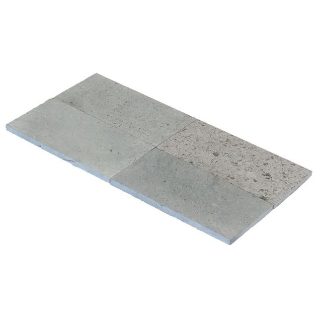 Dallage piscine Pierre naturelle Taupo Green - 1 cm - 20 x 10 cm - paquet de 0,5m²