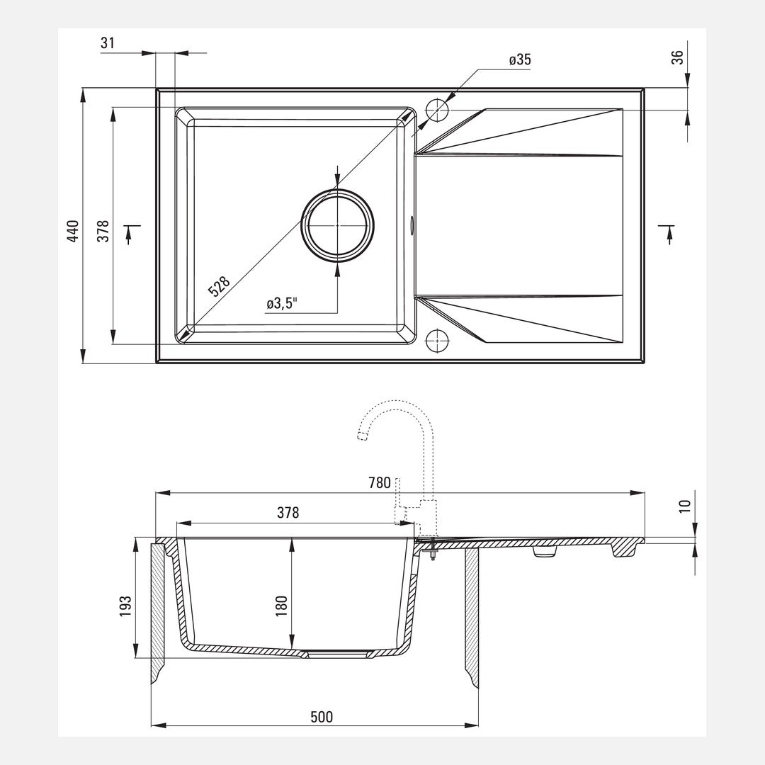 Support De Chiffon Pour Évier De Cuisine - Porte-Éponge Amovible Avec Plateau De Drainage, Idéal Pour Chiffons Et Récureurs