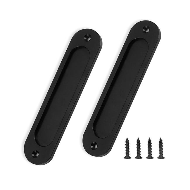 Generic Lot de 2 poignées amovibles en acier inoxydable pour poêle à Generic Lot de 2 poignées amovibles en acier inoxydable pour poêle à