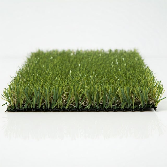 Erba Sintetica| 0,5X10M (Larghezza X Lunghezza)| Spessore 40MM| Liscio| Soffice| Giardino Esterno| Tipo Quattro-toni