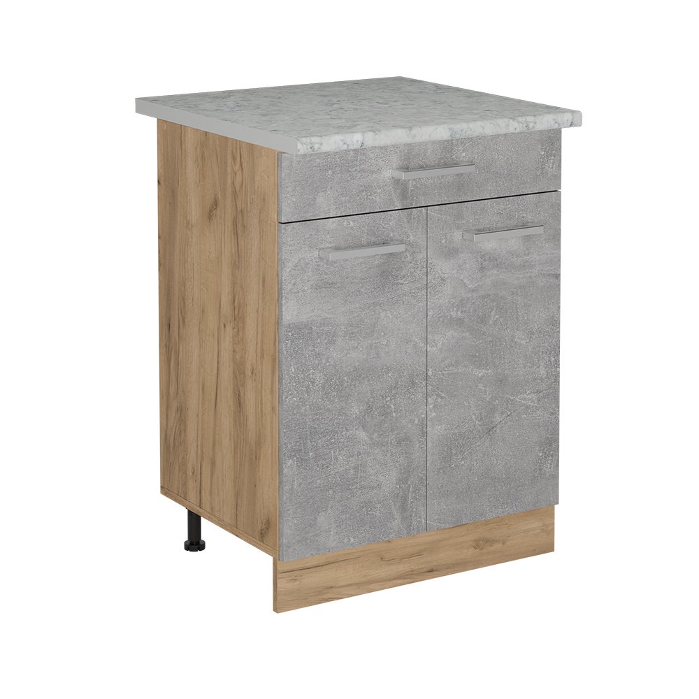 Vicco Szafka dolna do kuchni R-Line, Beton, 60 cm BR Marmur