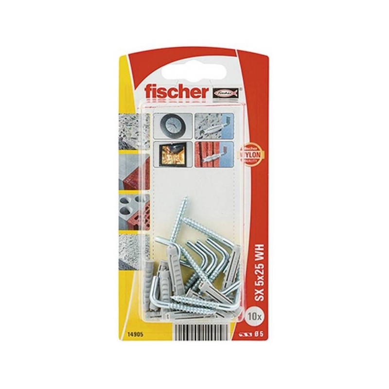 Fischer 014905 Blister tacos expansión nylon SX 5x25 AK - 3