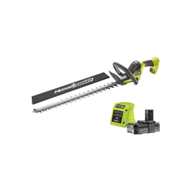 Trymer do żywopłotu Ryobi ONE+ 18V ostrze 55 cm maksymalna grubość cięcia 24 mm