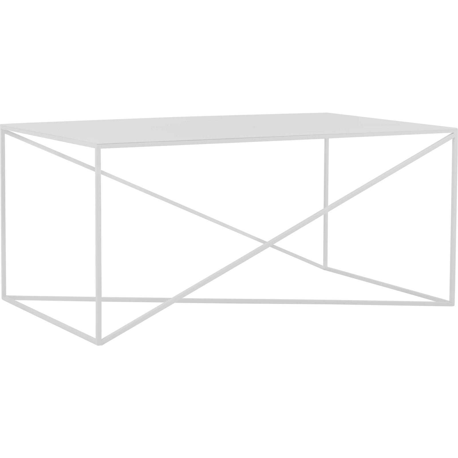 Table basse memo 100 x 60 x 45 cm blanc leroy merlin