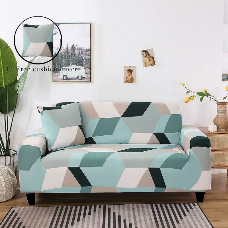 Copridivano elasticizzato a posto Copripoltrona con braccioli