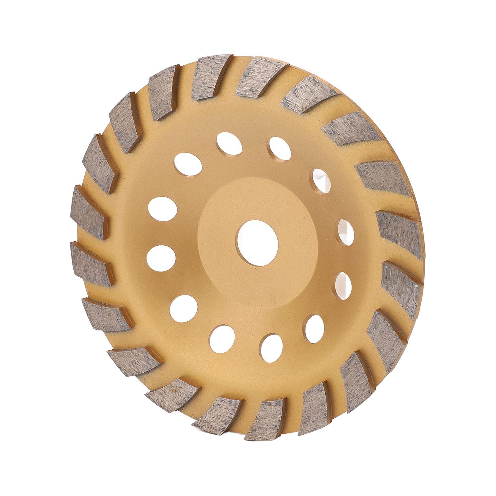 Disque de meulage diamanté Turbo pour meule de coupe ID 22MM Or pour meulage de pierre (180 mm) - 8