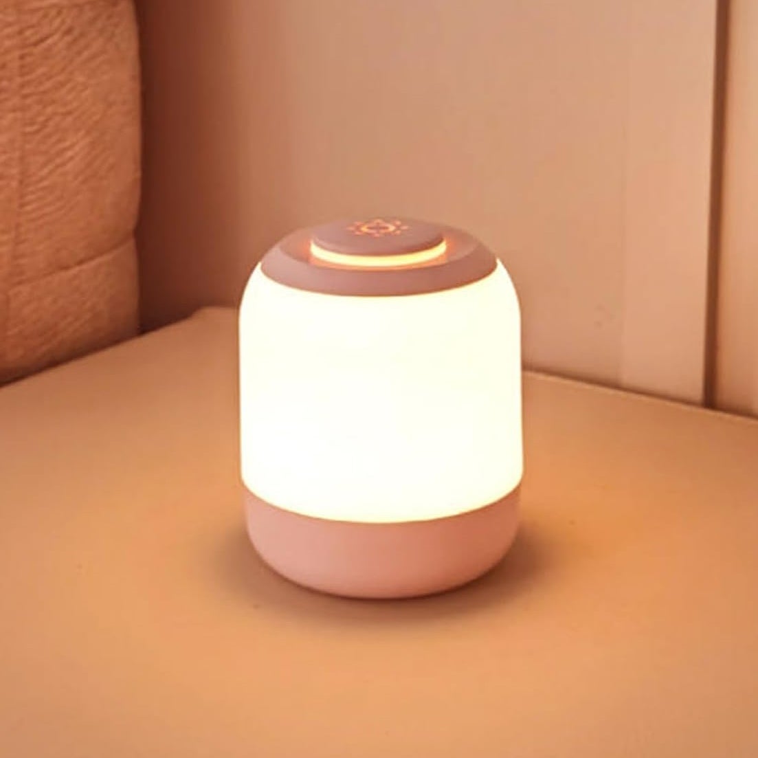 Lámpara De Pájaro Inalámbrica Táctil – 3 Colores De Luz, Brillo Ajustable, Difusor De Aroma, Batería Recargable