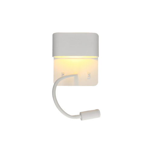 Applique-Liseuse Intérieur 5W+3W 350lm+210lm Blanc Chaud - 2