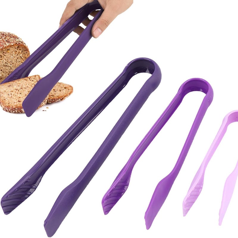 Pinze na szybę w 3 rozmiarach, pinze na szybę z tworzywa sztucznego da 6/8/10 pollici do gotowania, grillowania, bufetu, imprez (altówka*1)