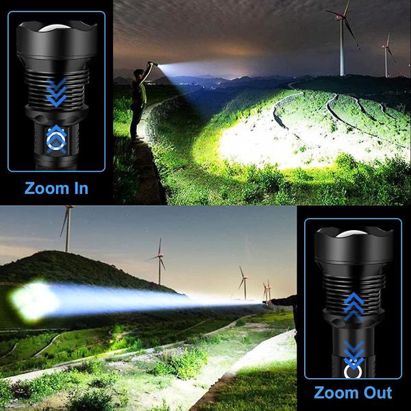 Torcia Tattica A LED Super Luminosa Da 90000 Lm Con Batteria Ricaricabile E Zoom~p139171542 - Foto 3