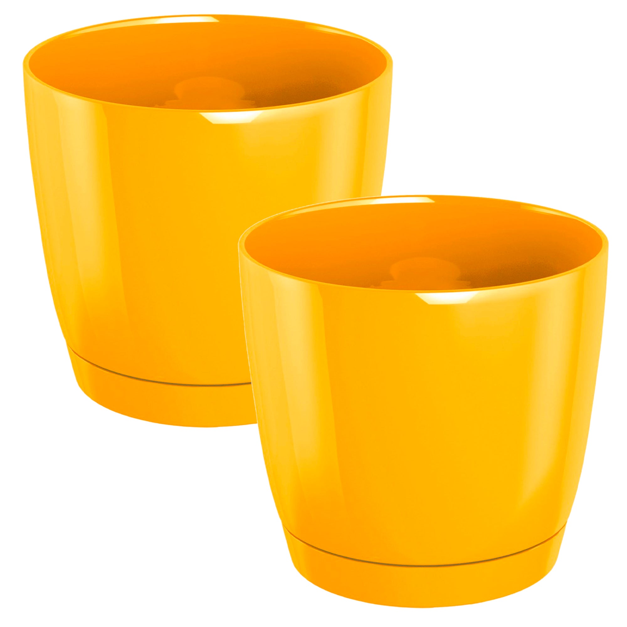 Prosper Plast Vaso Per Fiori Coubi In Plastica Riciclata: 18x18x16,5 Cm, Colore Grigio Scuro. Ecologico E Resistente, Ideale Per Interni Ed Esterni.