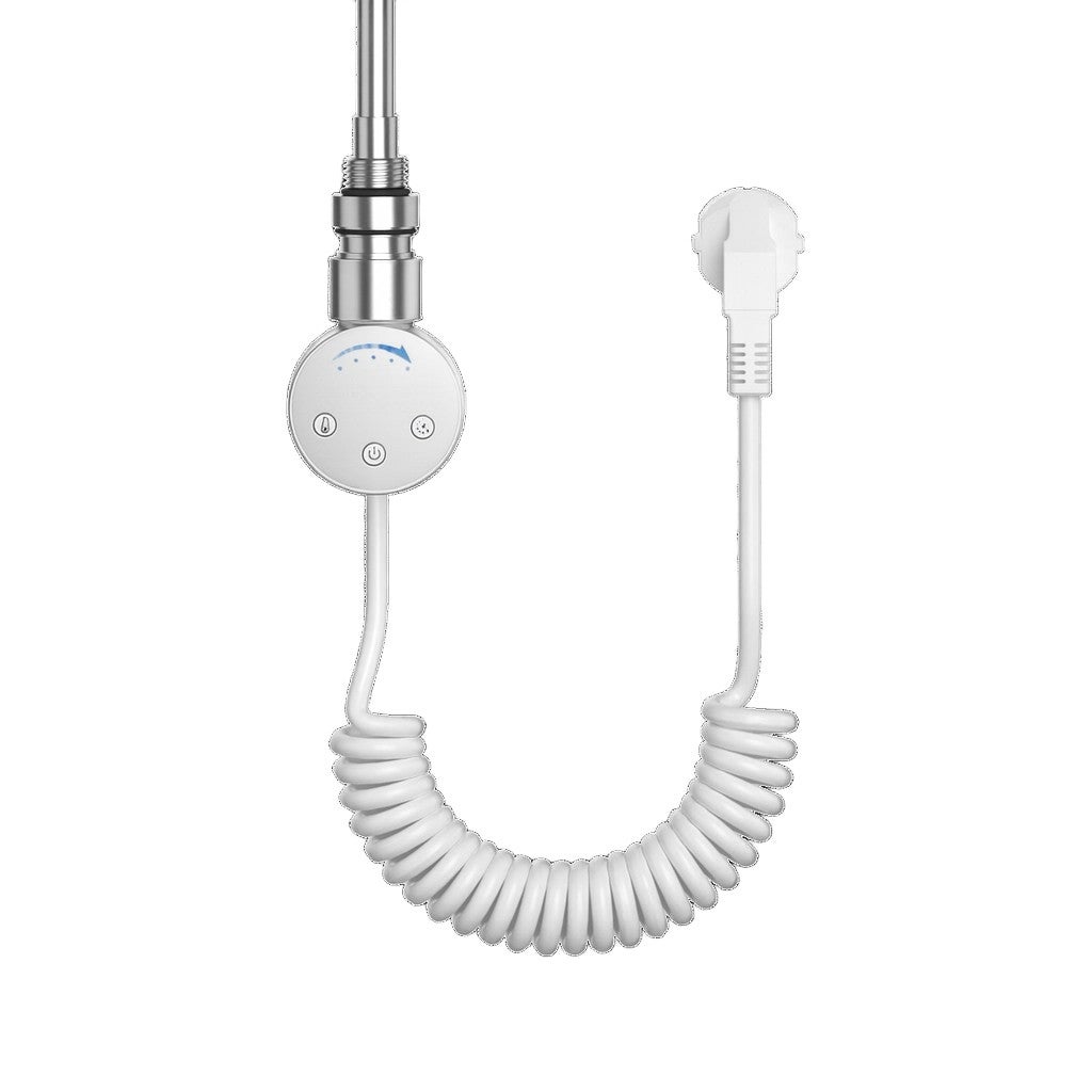 Grzałka elektryczna do grzejnika łazienkowego SLX 1000W biała z maskownicą LUXRAD