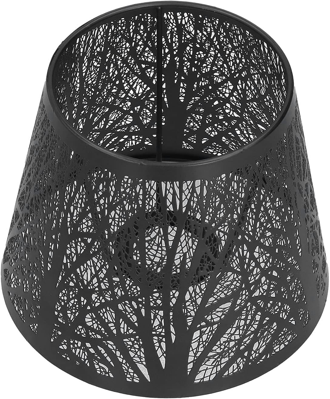 Abat-jour Vintage Rond Blanc Arctique 14 Cm - Remplacement Lampe De Table Ou Suspension