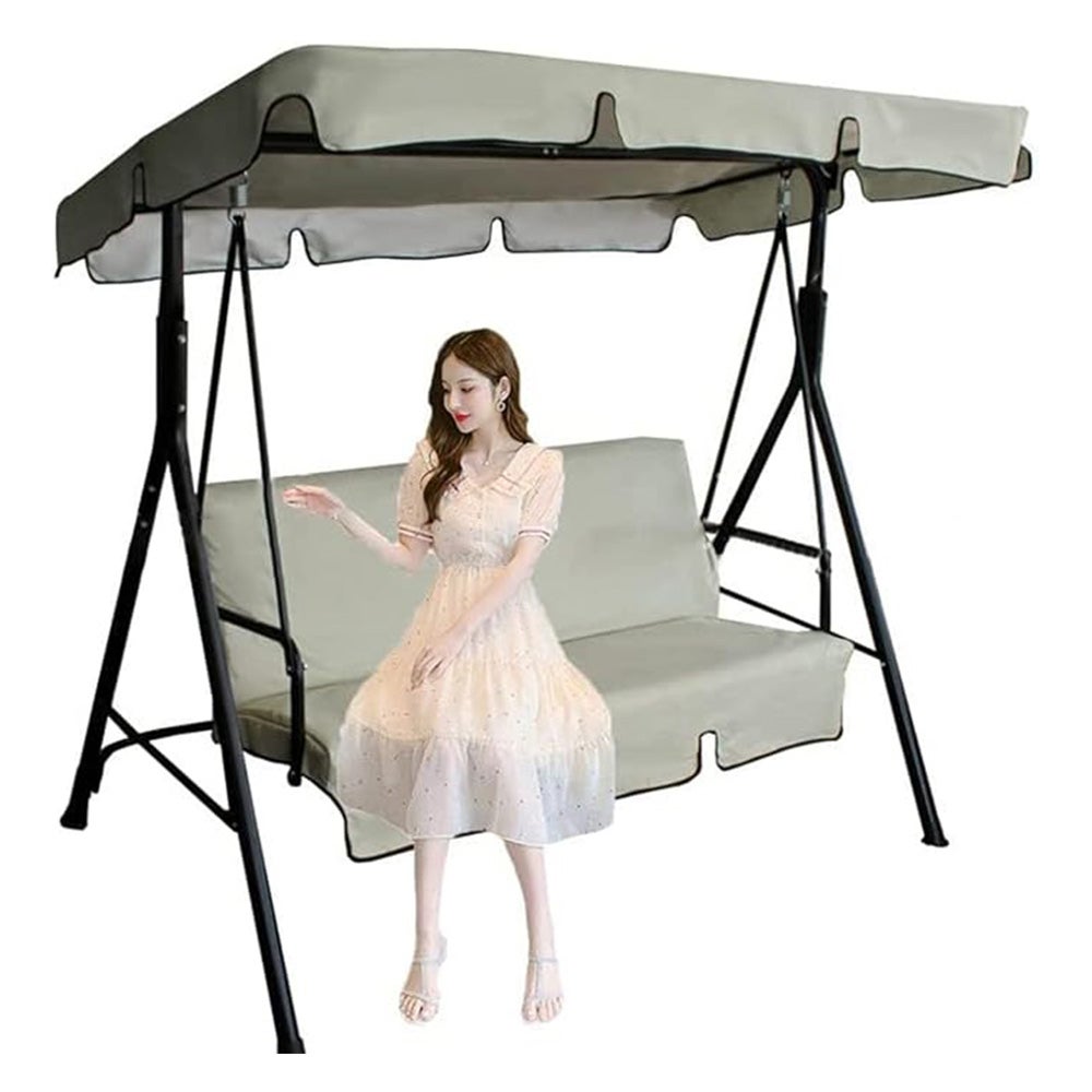 Housse De Coussin Pour Balançoire 3 Places - Protection Étanche 150x50cm GAESHOW